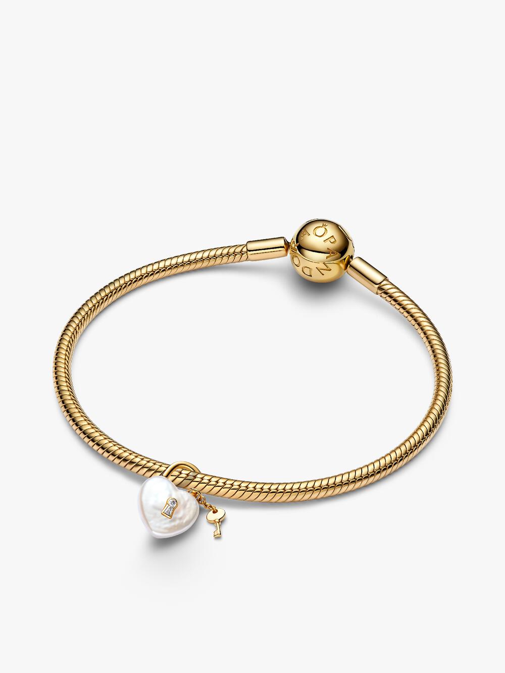 Treated Freshwater Cultured Baroque Pearl Submarine Dangle Charm