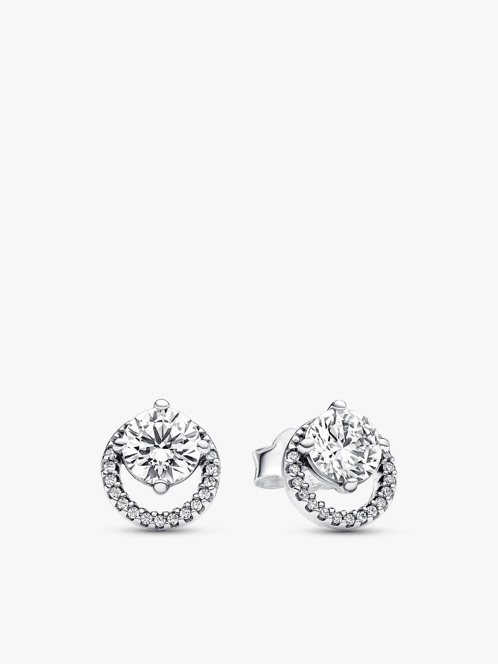 Red Heart Stud Earrings